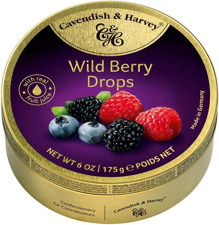 Wild Berry Drops, 175 Gm (Germany)
