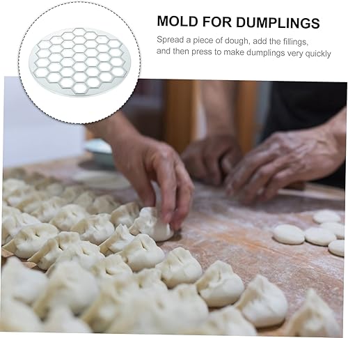 Miniatura 6 de KICHOUSE Molde de bola de masa para hacer pelmeni, fabricante de albóndigas Pelmeni, fabricante de albóndigas de varios agujeros, molde de pelmeni