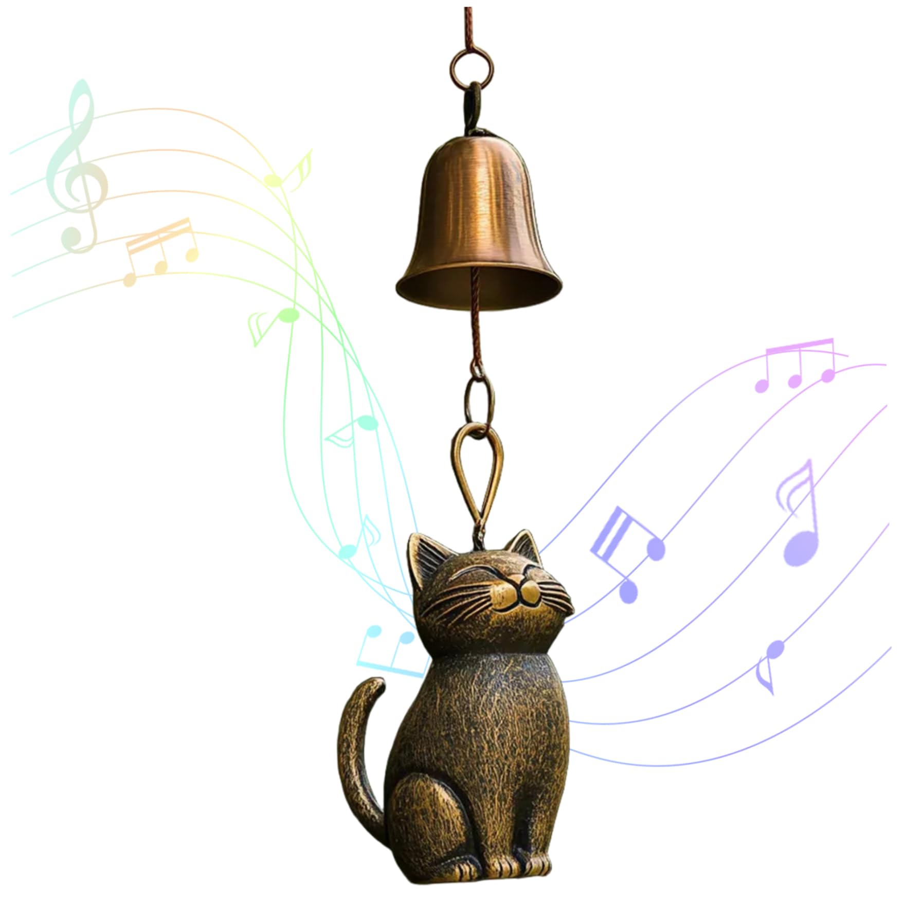 Carillons éoliens chat : le cadeau commémoratif idéal pour les amoureux des chats