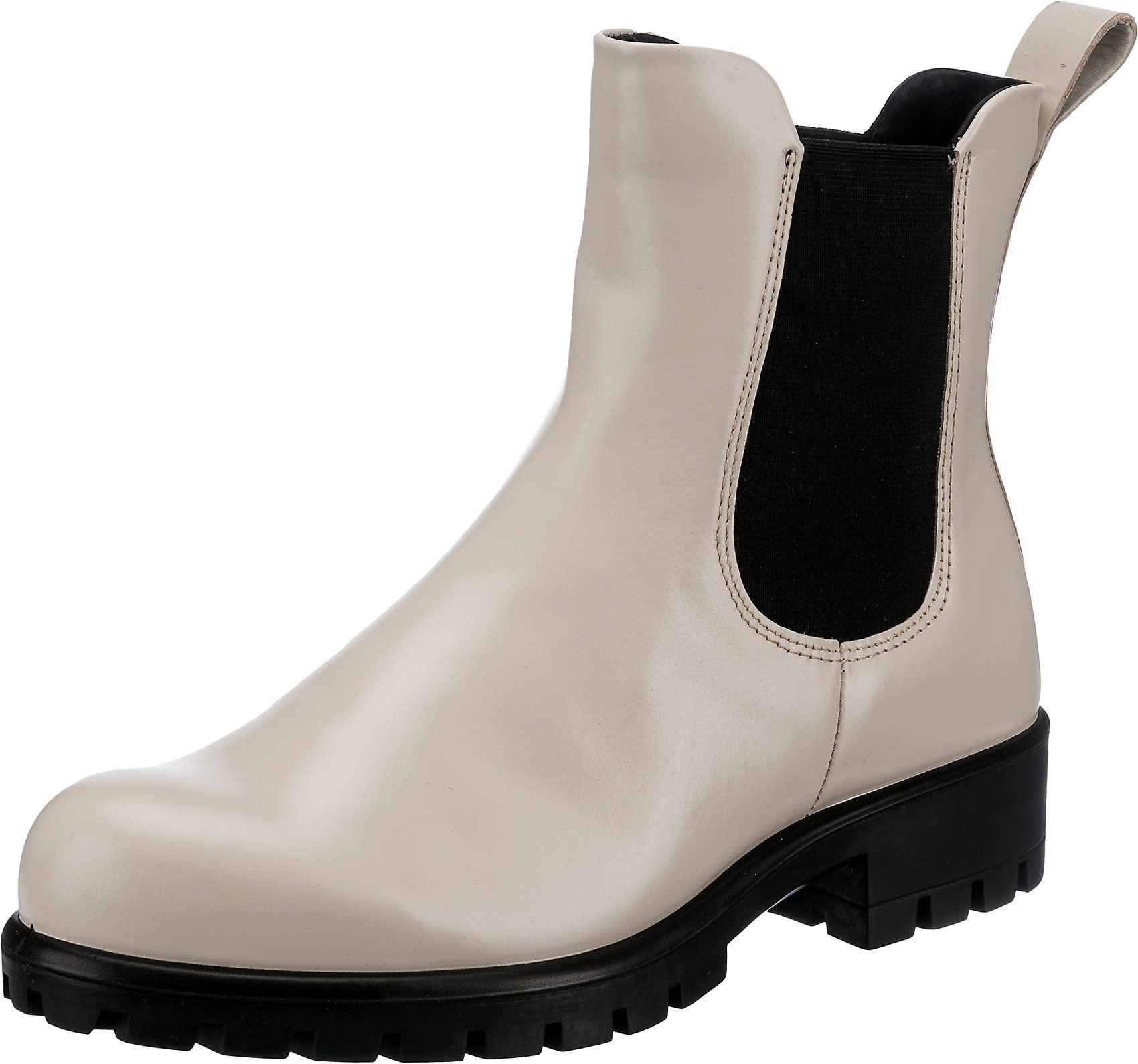 ECCO Women's Modtray W Chelsea Boots, Limestone, 7.5 UK