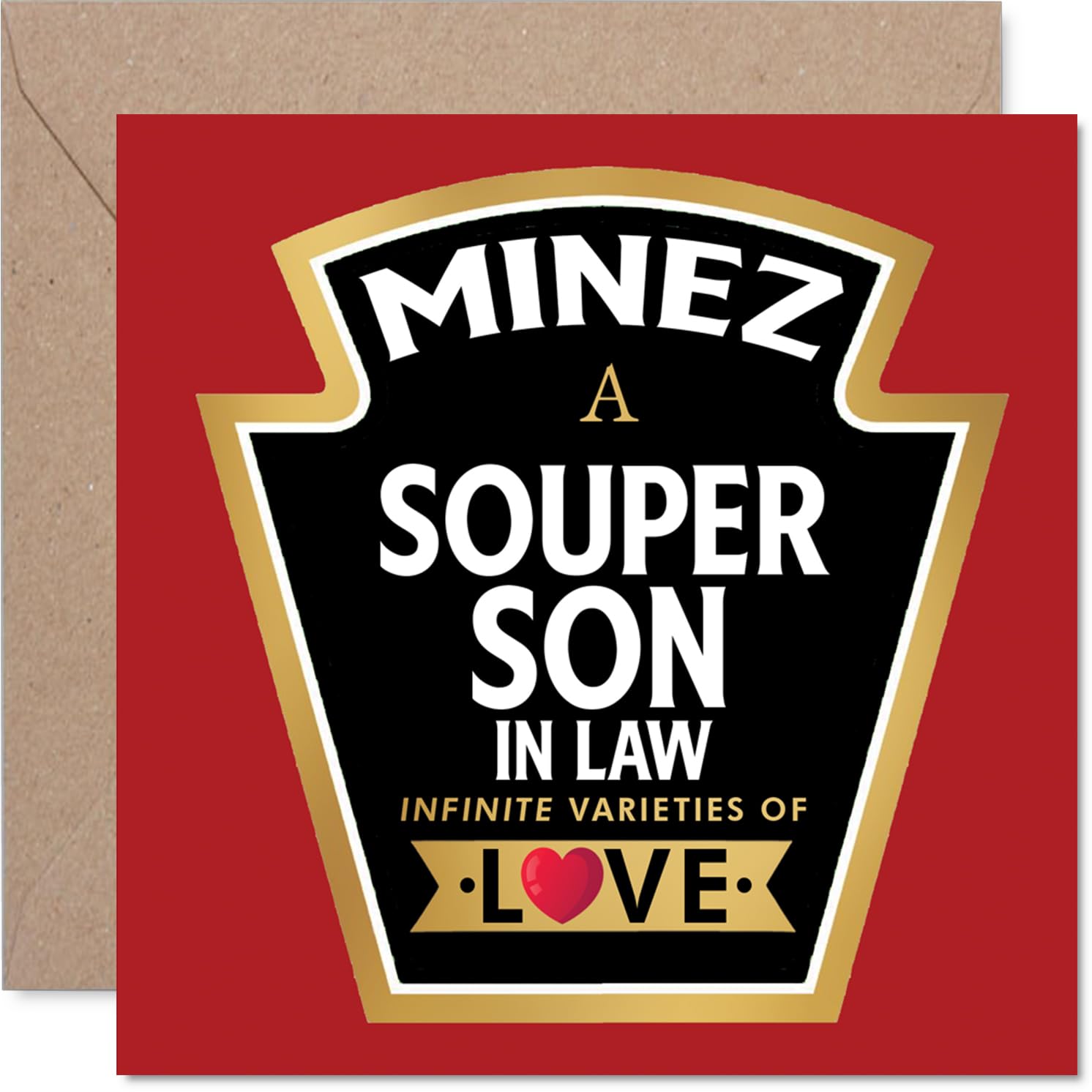 Son in Law Birthday Card, Souper