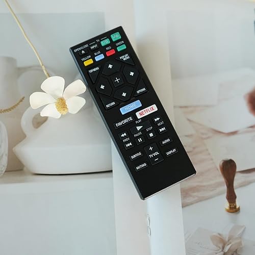 Miniatura 7 de Control remoto de repuesto para Sony Blu-Ray y reproductor de DVD BD Disc 3D Streaming 4K Ultra HD UHD HDR Home Theater BDP Series Player RMT-VB100U