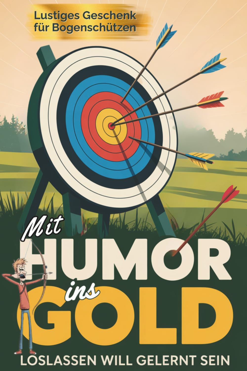 Bogenschießen Buch Witzig
