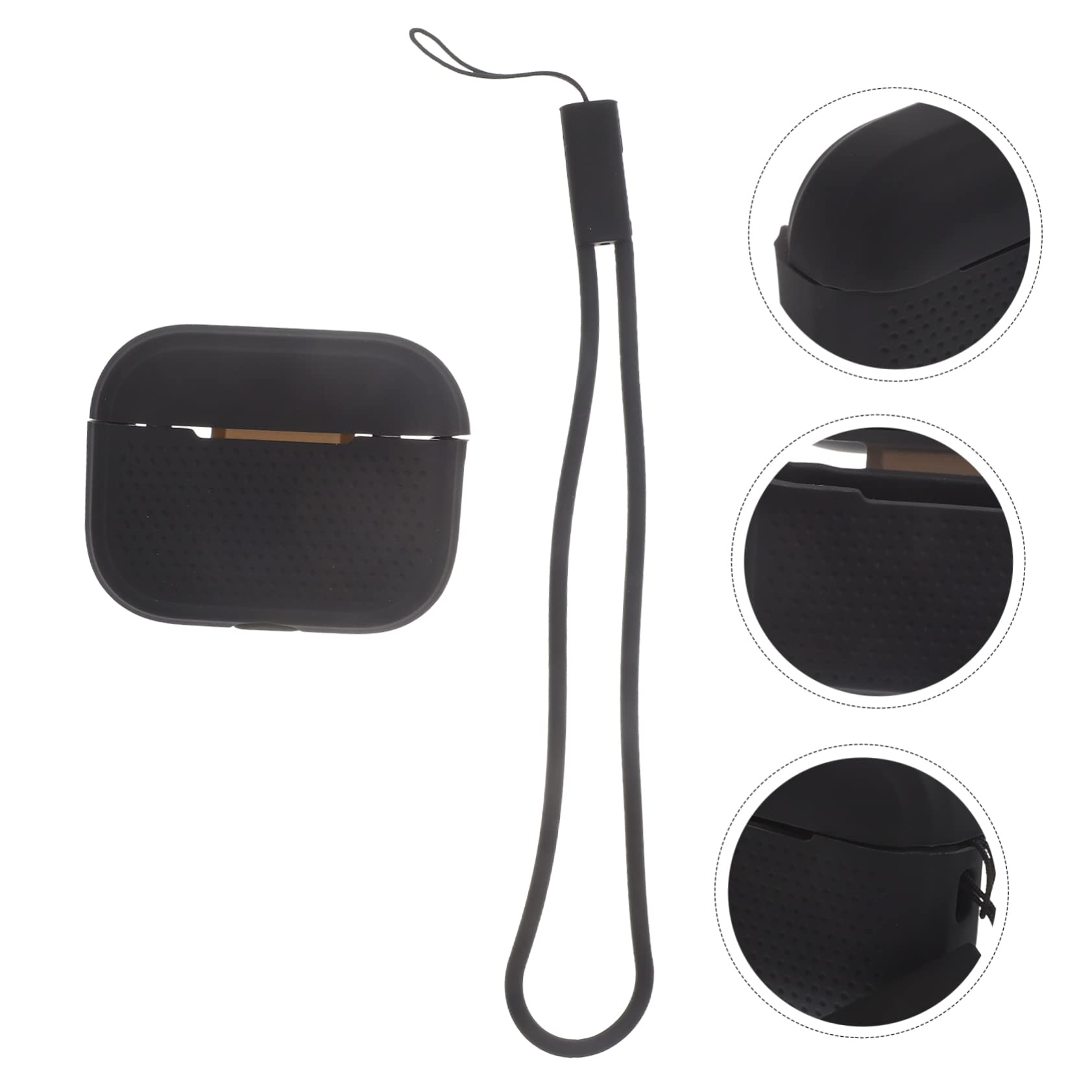 OSALADI 5 Piezas Caso De Auriculares Delicada Funda De Auriculares Inalámbrico Protector De Auriculares Portátil Cubrir Pro2 Gel De Sílice A Prueba De Polvo Estuche para Auriculares