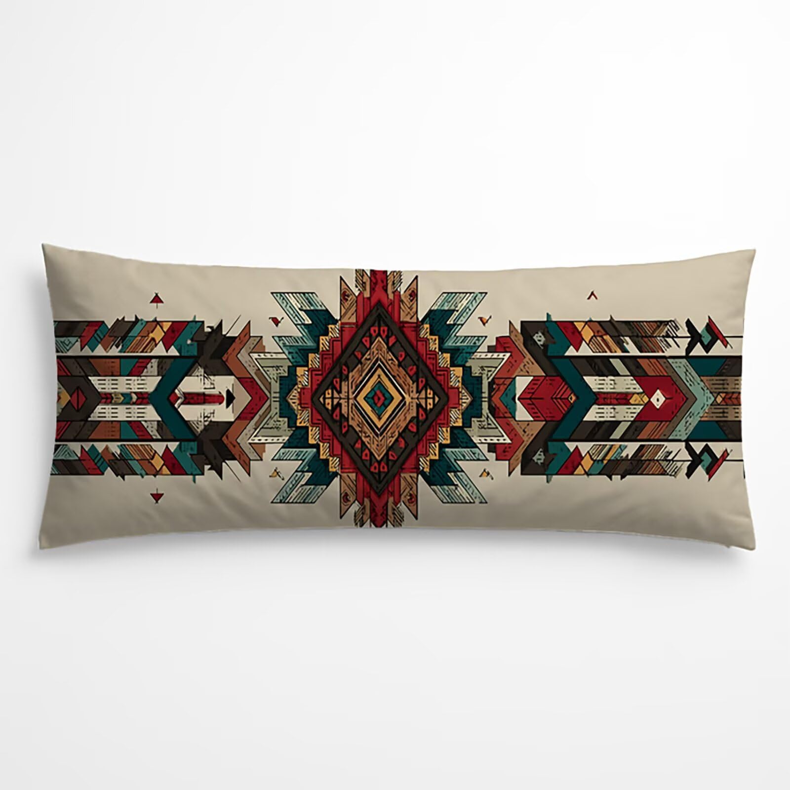 FGYB-4264 poduszka do spania na boku Bohmen, rozszerzona poszewka na poduszkę 60 x 180 cm, długa poszewka na poduszkę 180 x 60 cm, miękka w dotyku, wygodna, oddychająca, na sofę, łóżko, łatwa do