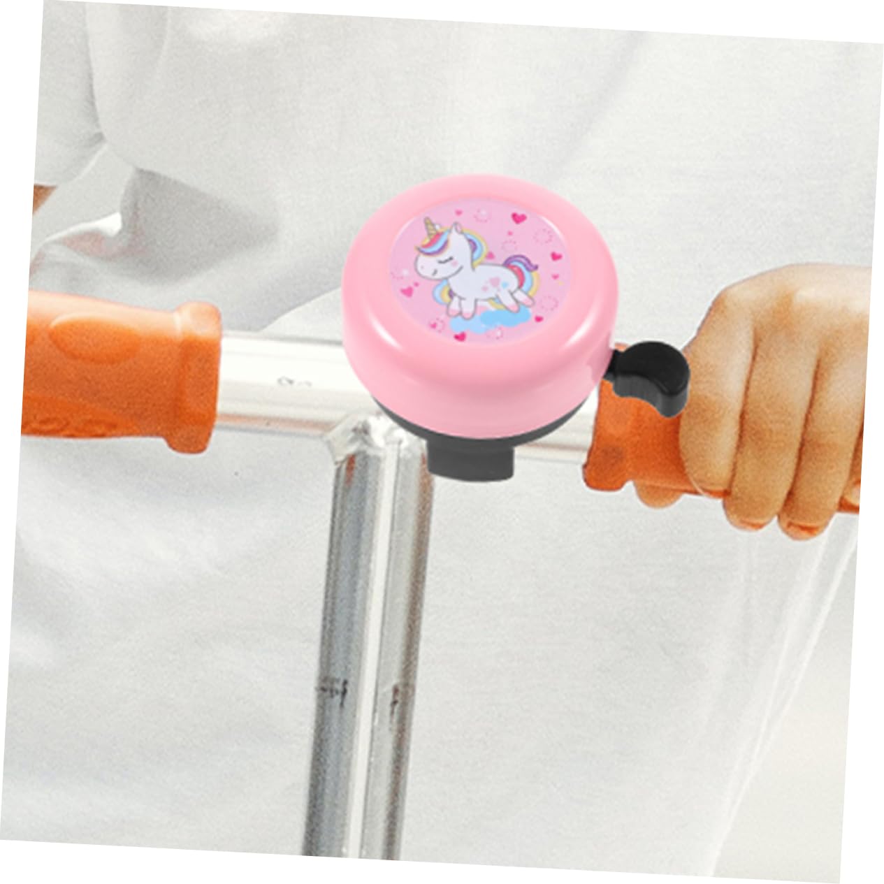 Yardwe Kinderwagenklingel Mädchen Glocke Tür Kabel Bergglocke Glocke Für Messgerät Kleinkind Klingel Blau Kinderglocke Fahrradklingel Rollerzubehör Flyer Plastik Rosa