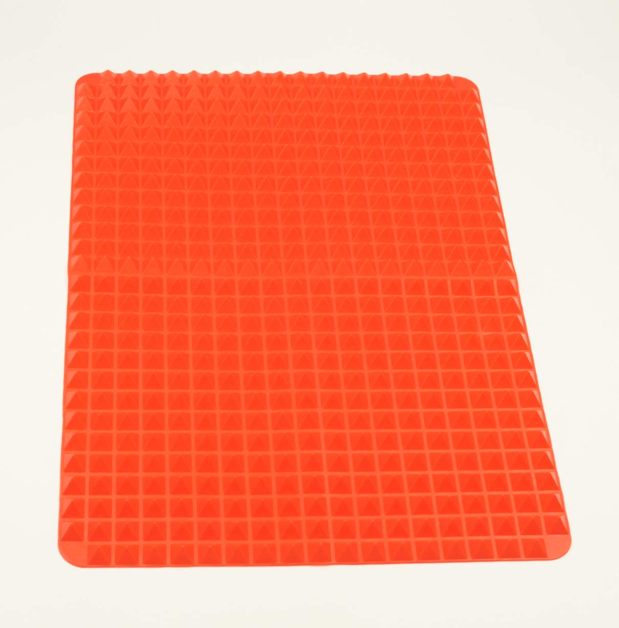 Selecto Bake Red Non Stick Silicone Pyramid Pan, Non Stick Multifunctional Outdoor Bbq Pyramid Mat Baking Cooking For Pet Snacks Cakes Breads Jellies