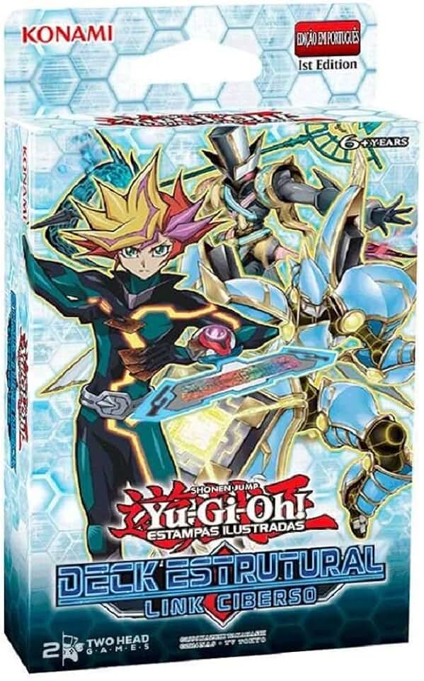 Yu-Gi-Oh! - Deck Estrutural - Link Ciberso