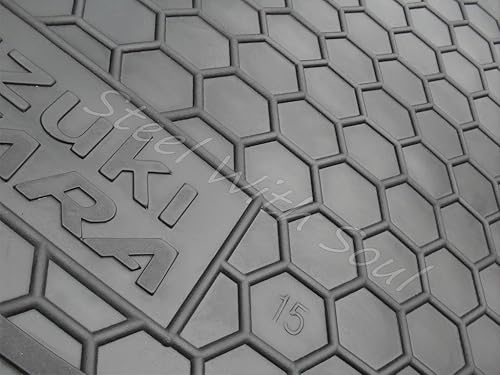 Miniatura 5 de Goma totalmente adaptada | Tapete de carga para maletero para Suzuki Vitara (4ª generación) 2016—2021