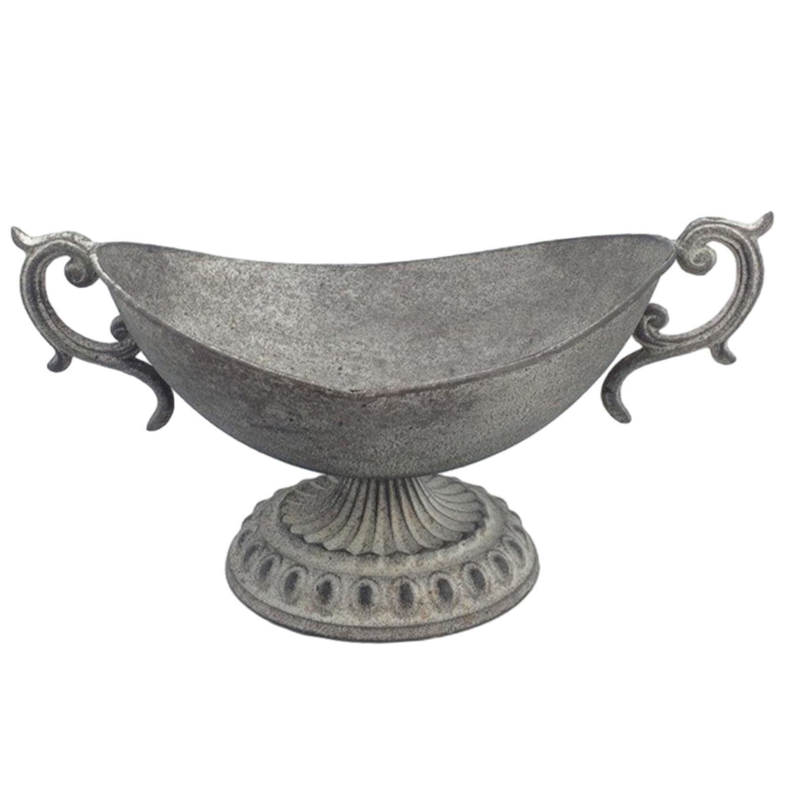 Yixannx Flower Arrangements Urn Vase Indoor Plants Decorative Vase Option For Weddings And Home Decor Urn Planter Features Vintage Old Metal Finish Adds Of, 36X17.2x21.2cm