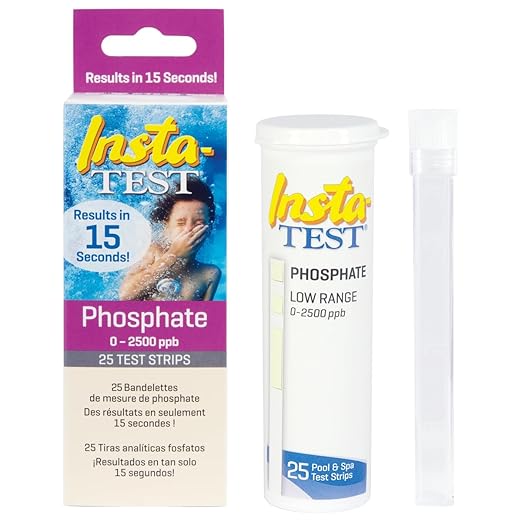 Tiras Reactivas Lamotte Insta-Test para Fosfatos