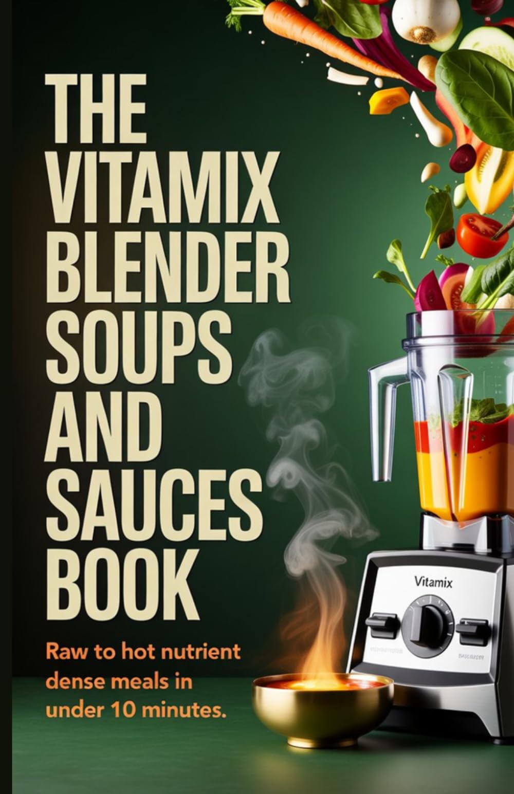 The Vitamix Blender Soups and Sauces Book: Raw to Hot Nutrient Dense Meals in Under 10 Minutes