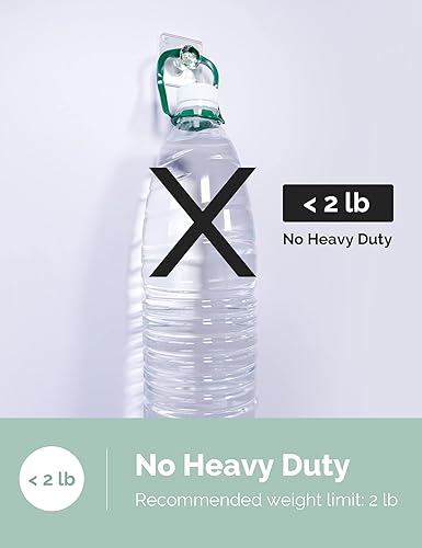 Miniatura 5 de Zreal Ganchos de pared adhesivos acrílicos de diamante, paquete de 12 ganchos decorativos pequeños para llaves, joyas, toallas, cocina y baño (verde