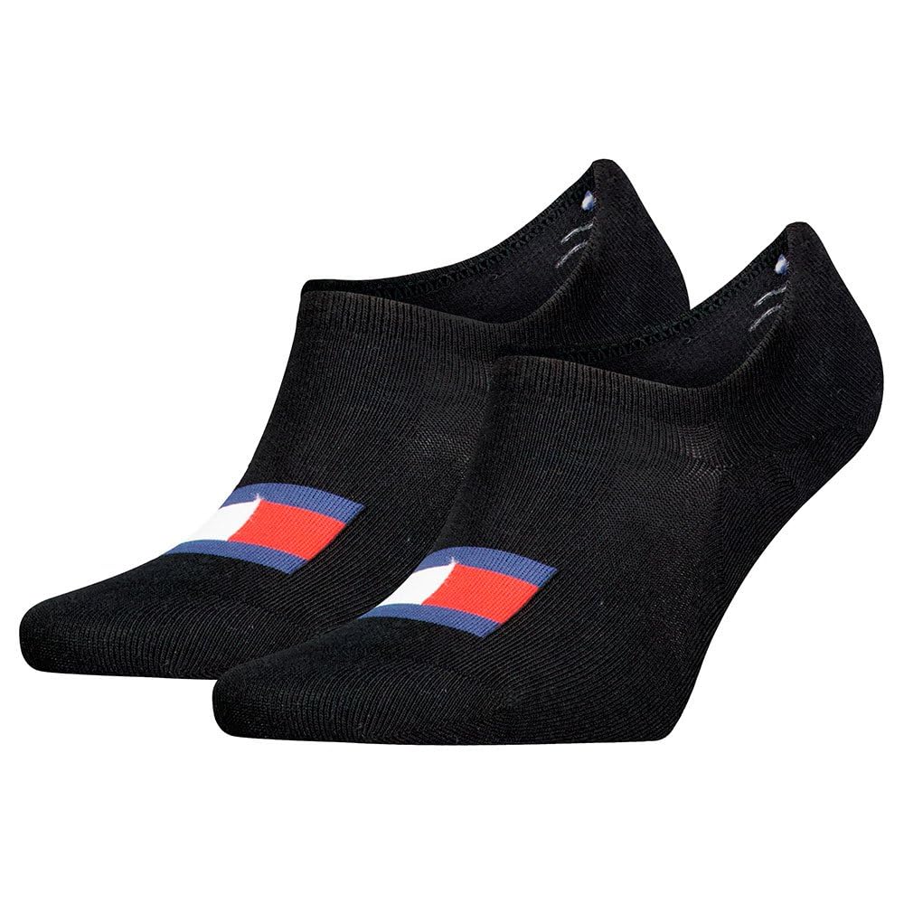 Tommy Hilfiger TH UNI TJ FOOTIE 2P FLAG, black, 35-38