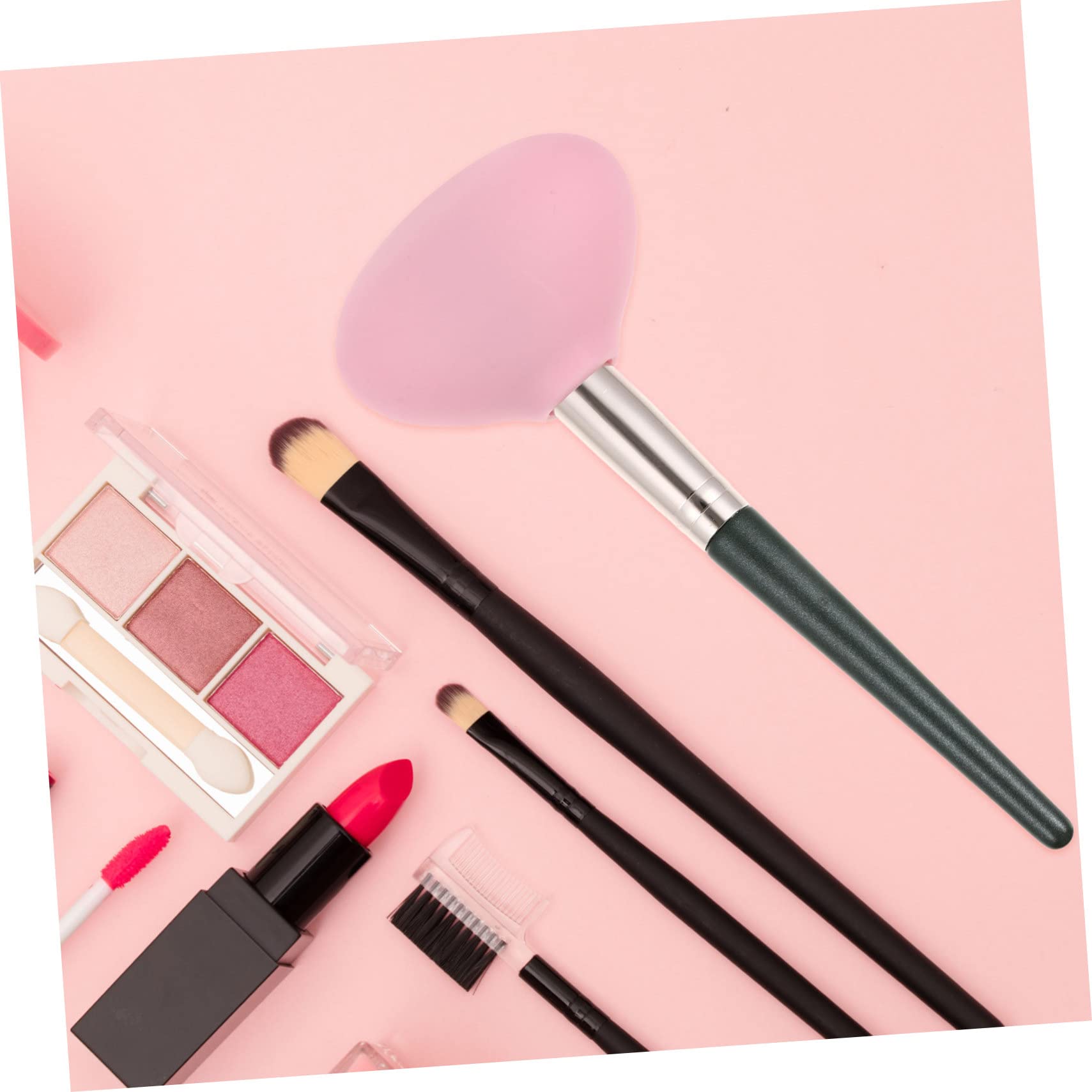 Beaupretty 6piezas Cubiertas De Silicona Para Brochas De Maquillaje De Reutilizables Para Cepillos Mantiene La Forma y Protege Durante Viajes y Almacenamiento