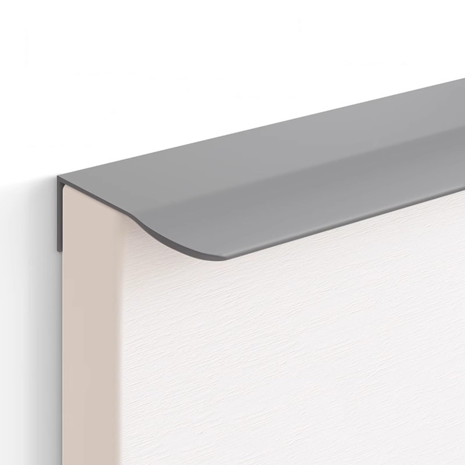Tiradores Para Armarios, Juego De 4 L:80/120/150/200/300/400/500/600/800/1000mm Tirador Para Muebles Tiradores De Aluminio Para Puertas Tiradores Para Cajones(Dark Gray,400mm)