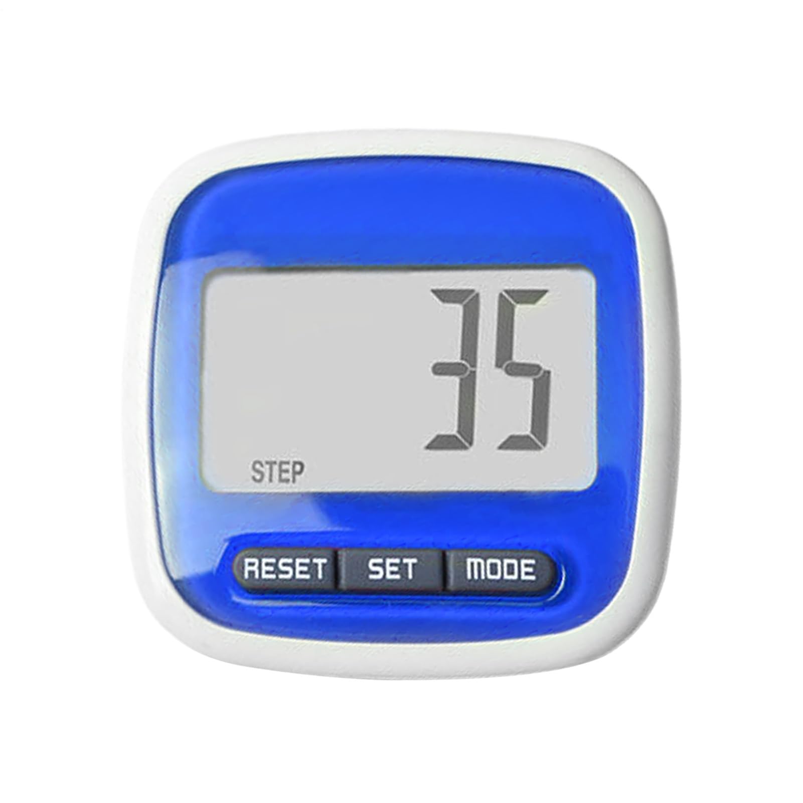 Clip On Pedometer, Simple Walking Pedometer, Accurate Pedometers Step Counter, Walking Pedometers Clip On, Accurately Track Simple Steps Counter, Digital PocketPedometer For Walk Fitness,Large Display