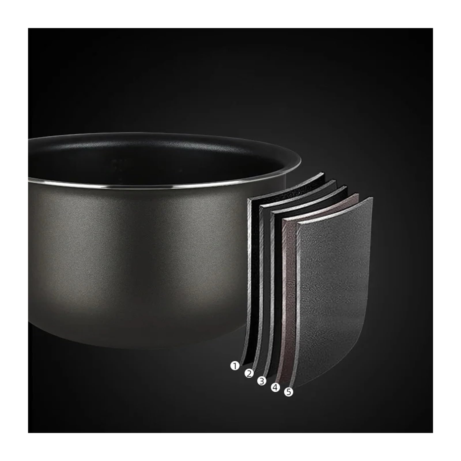 Compatible con Supor De 3 A 6 litros. Olla Interior Antiadherente For Arrocera.(6L-Pressure Cooker)
