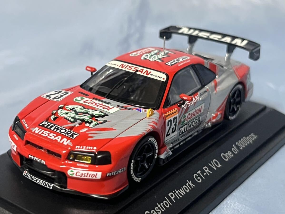 エブロ 製 カストロール ピットウォーク GT-R VQ (スカイラインR34 エブロ 製 カストロール ピットウォーク GT-R VQ (スカイラインR34