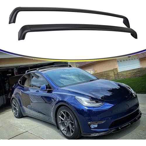 Cross Bar Fits for Tesla Model Y 2020 2021 2022 2023 2024 Roof Rack Crossbar Cargo Bar Luggage Rack Kayak Rack Bike Rack Rooftop Luggage Cargo Carrier