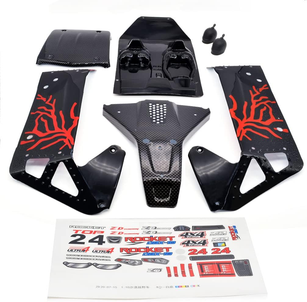 RC Car Body Shell Kit 7534 7535 7536 7537 for -10 DBX10 1/10 RC Car Upgrade Parts Spare Accessories,1