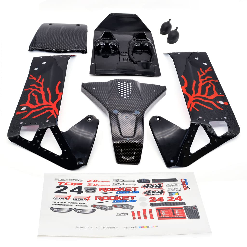 RC Car Body Shell Kit 7534 7535 7536 7537 for -10 DBX10 1/10 RC Car Upgrade Parts Spare Accessories,1