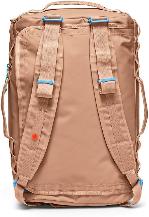 Baboon to the Moon Go-Bag Small 40L | Waterproof Travel Duffel Bag for Men & Women, Gym Bag, Carry-On Luggage, Weekend Getaway, TSA-Approved, Detachable Backpack Straps (Maple Sugar)