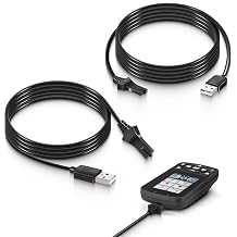 Replacement for Minn Kota 1866460 i-Pilot Link Charging Cable Compatible with i-Pilot Link All Rechargeable Trolling Motors Remotes Bluetooth & Legacy 2 PCS