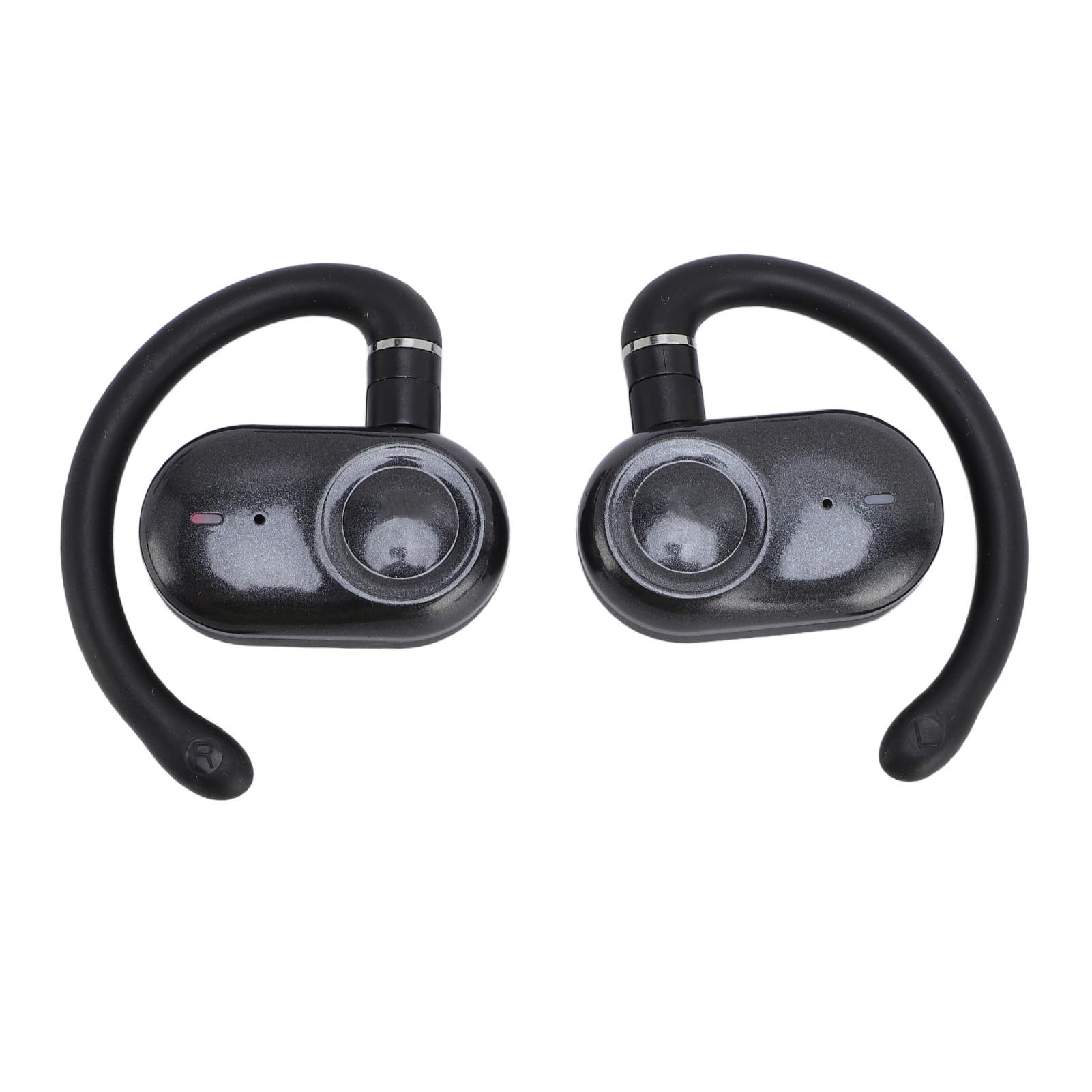 Jiawu Auricolari per Traduttori Avanzato Bluetooth 5.4 HD per Viaggiatori Auricolari per Traduzione in 144 Lingue con APP di Riduzione del Rumore Traduzione per Professionisti (BLACK)