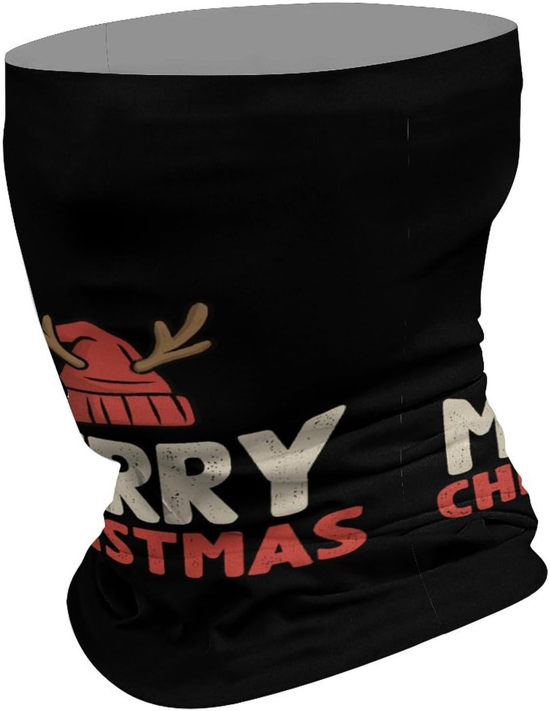 Merry Christmas Neck Gaiter Windproof Face Mask Bandanas for Men Women Cold Weather Scarf