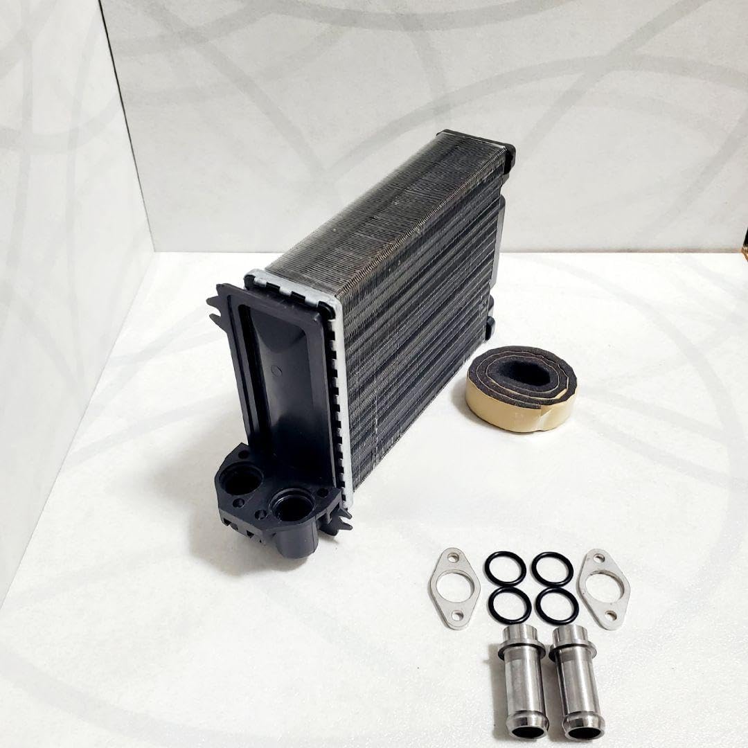 ローバーミニ ヒーターコア JEF10005 ステンレス型 パイプキット 付き ローバーミニ ヒーターコア JEF10005 ステンレス型 パイプキット