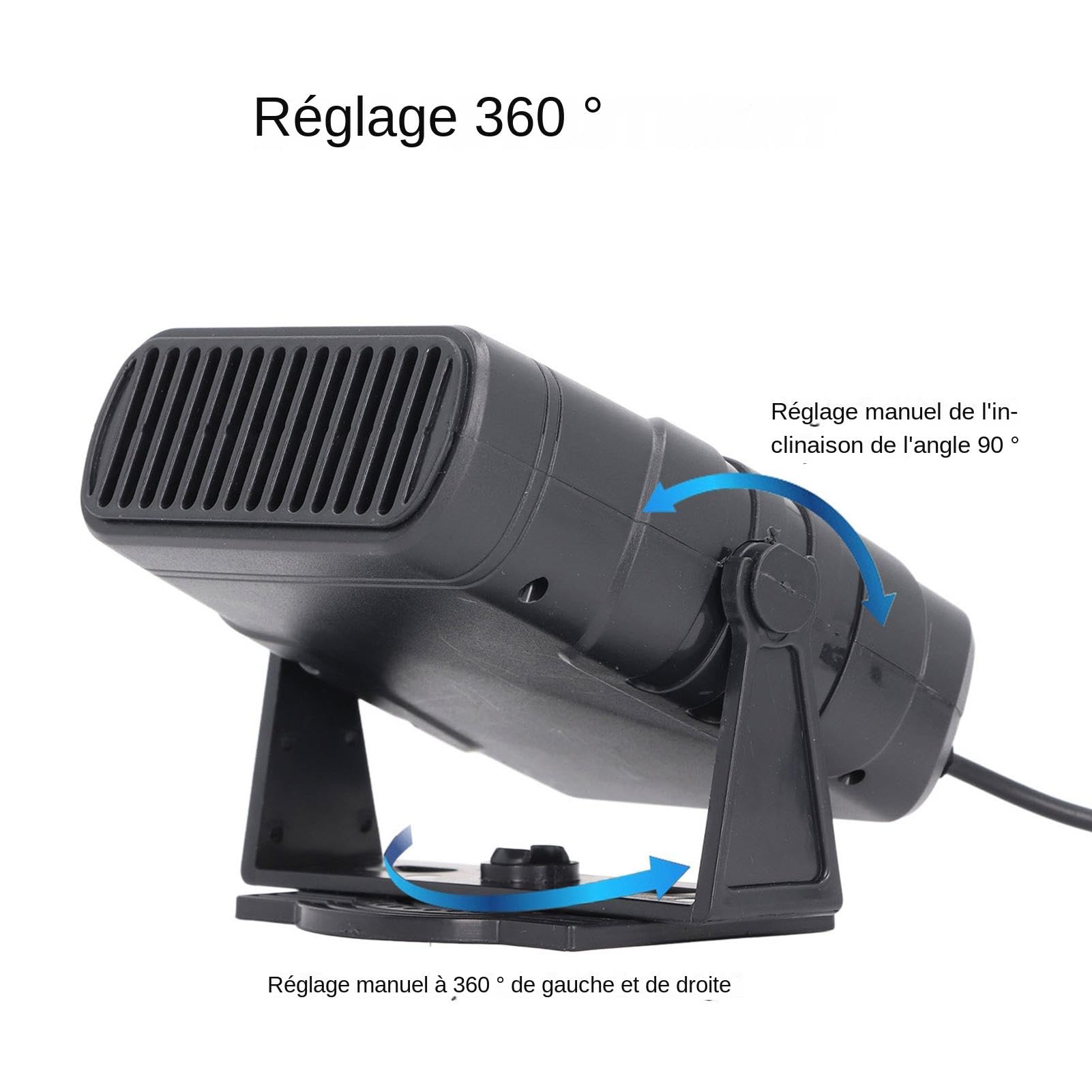 Sbrinatore Parabrezza Riscaldamento Auto Portatile Sbrinatore | Riscaldamento Auto Gadget Auto Ventilatore Parabrezza Auto Riscaldamento Auto Calore Rapido