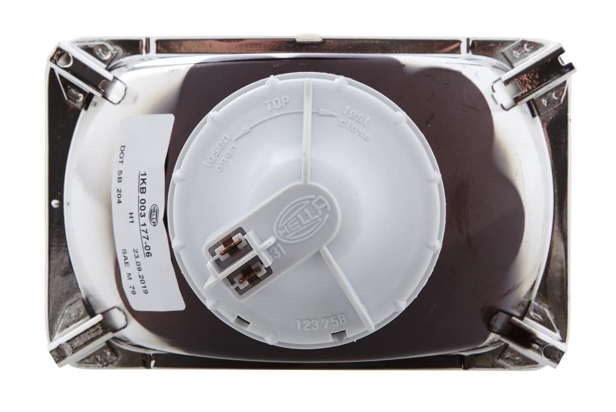 HELLA 1KB 003 177-061 Halógena-Óptica de faro, faro principal - 12/24V - Montaje - izquierda/derecha