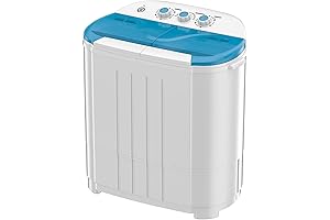 Portable, Compact, Mini Twin Tub Washing Machine
