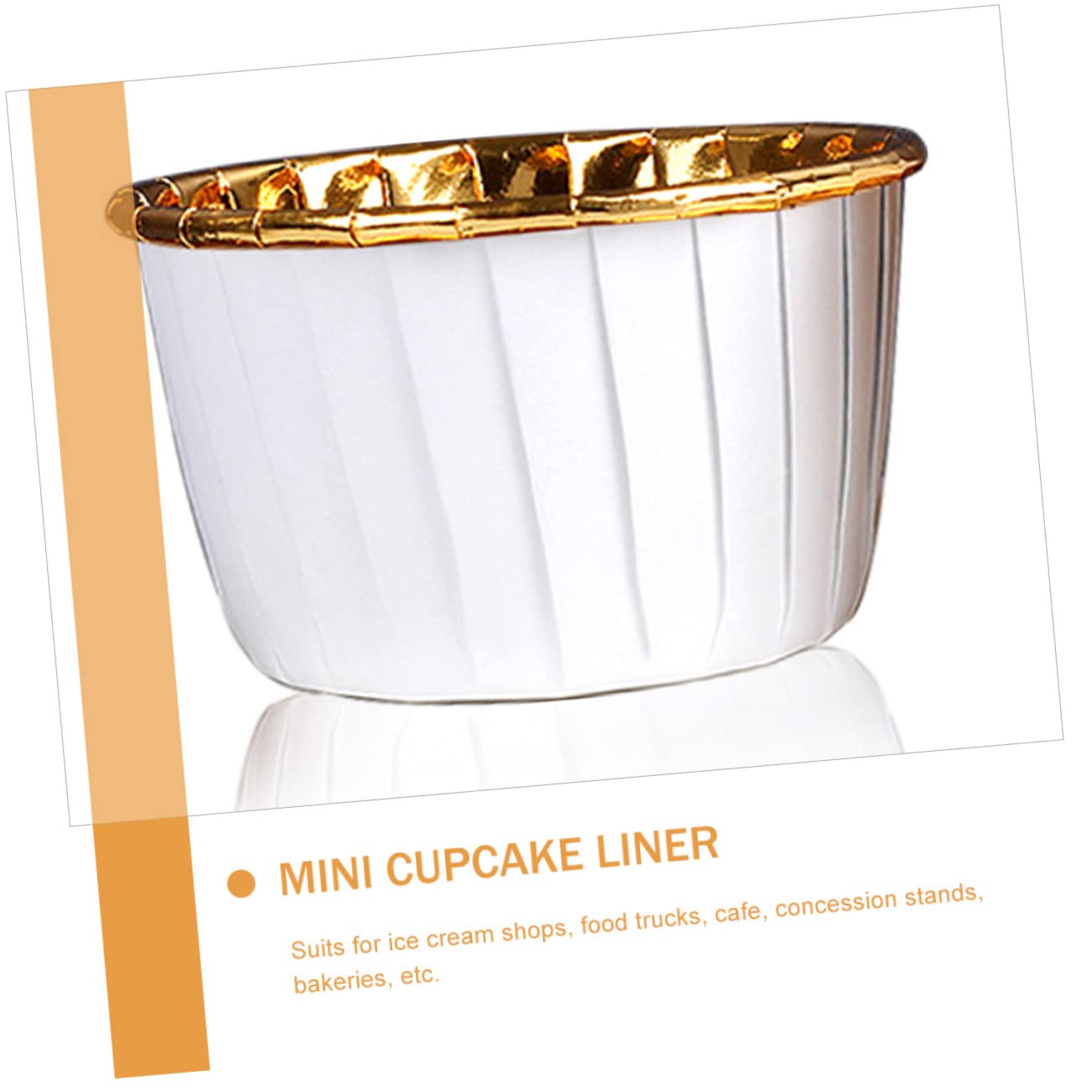 BESTonZON 250 Piezas Tazas Decorativas Para Muffins Molde Para Mini Cupcakes Envoltorio De Papel Para Cupcakes Tazas De Papel Para Hornear Mini Pastel Prensado Taza De Muffins Papel Encerado