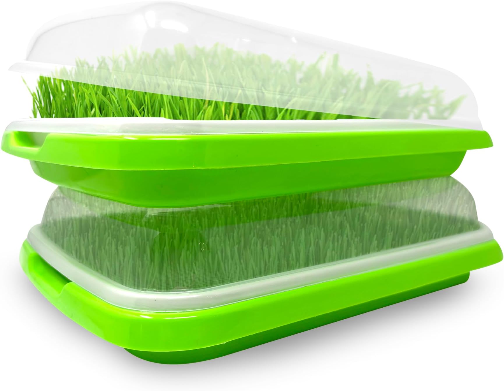VUAOHIY 5Pack Seed Sprouter Tray Microgreens Growing Kit