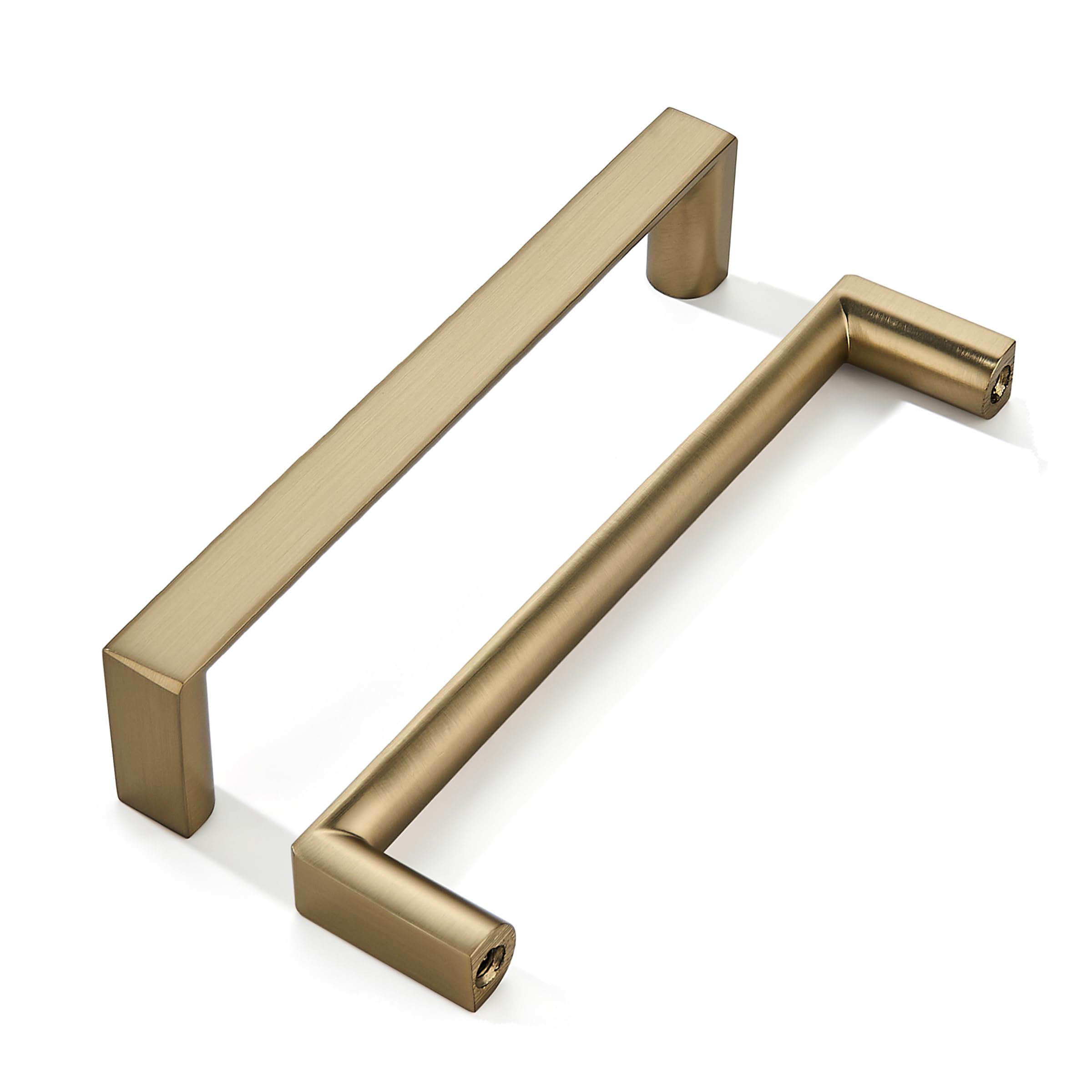 KHTUMEWARE-170038 Champagne Bronze Cabinet Pulls CTC 5 in (128 mm) 10-Pack