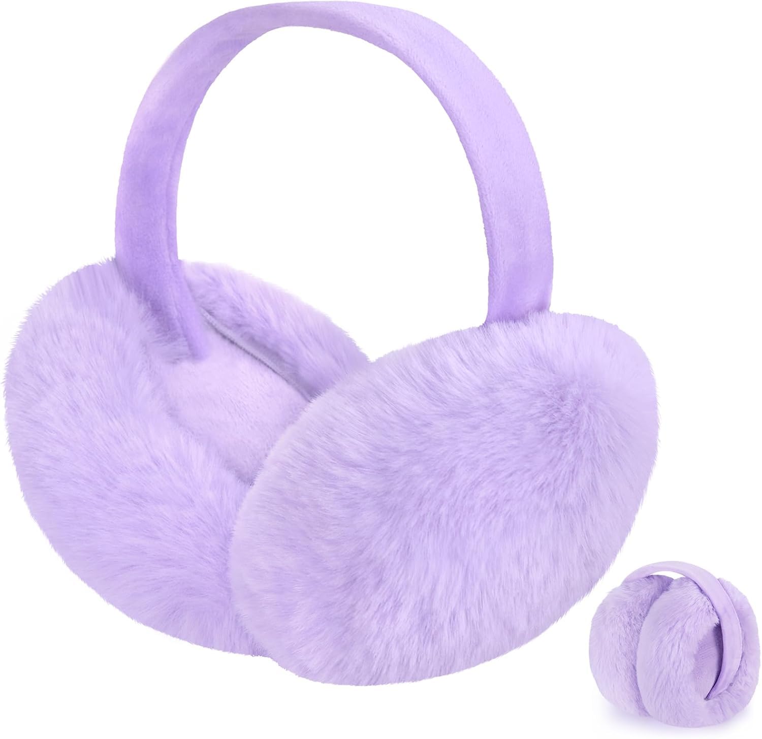 Pack Of 1 Winter Warm Colorfull Earmuffs Headband For Womens and Girls-image-15