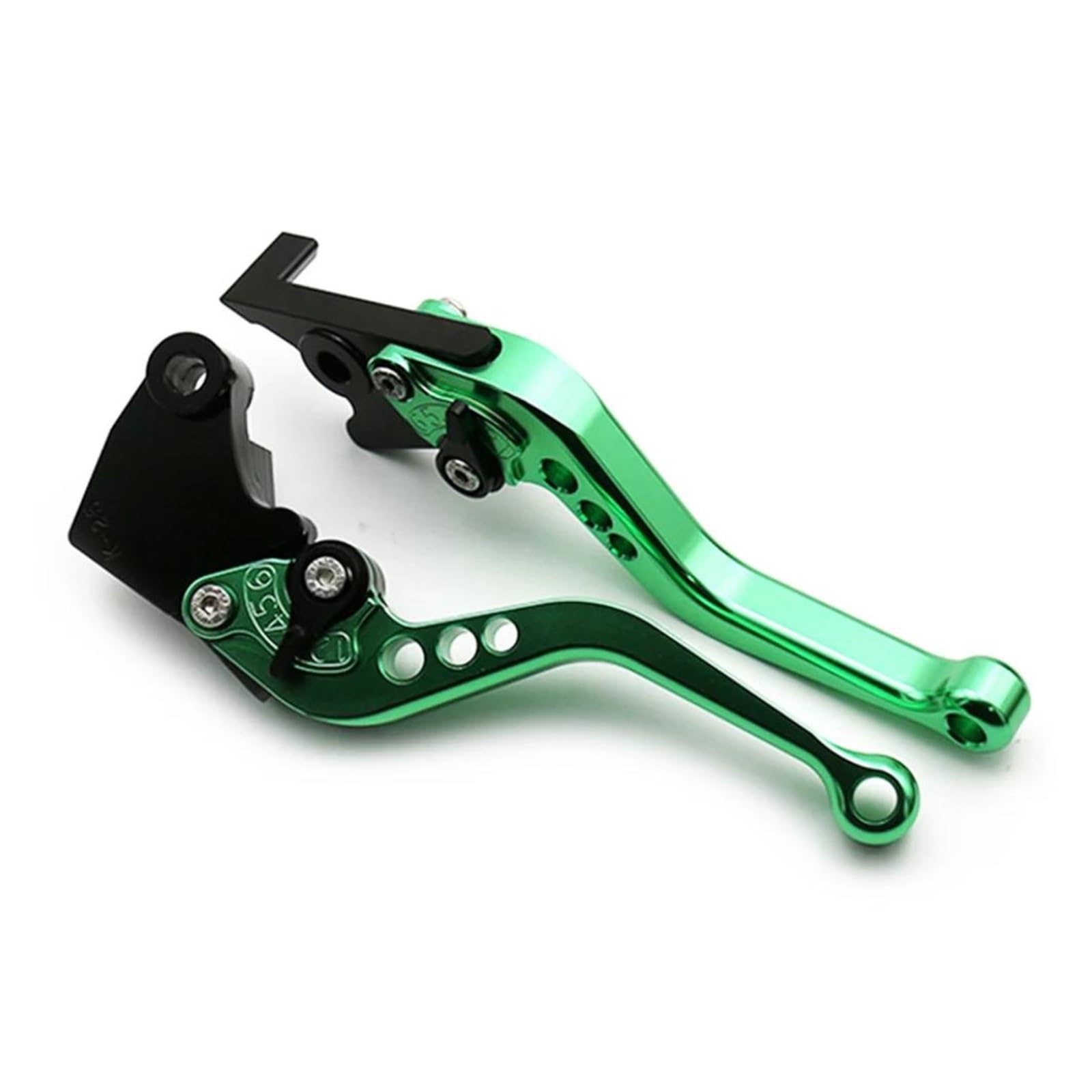RVEVFBKBAL Adjustable Clutch Brake Levers for Hornet CB599 CB600 CB919 CBR 600 F2 F3 F4 F4i CBR900RR VTX1300 NC700 S/X(Short-Green)