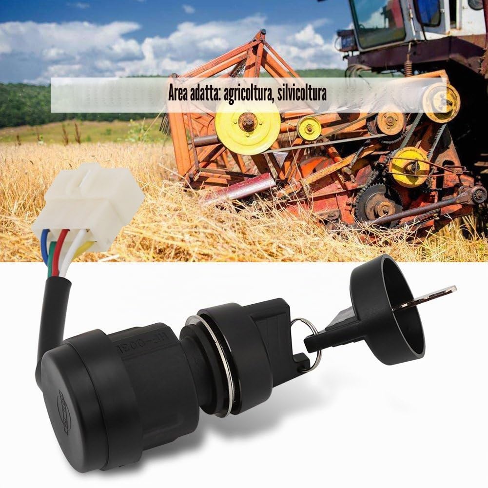 Interruttore a chiave avviamento avviamento 5 fili per generatore di benzina 2KW- 5KW 186