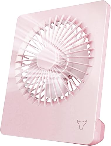 Ventilador personal de escritorio portátil silencioso de 3 velocidades, ventilador de mesa portátil, mini ventilador de mesa de ajuste, oficina en