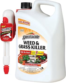 Weed & Grass Killer, AccuShot Spray, 1.33-Gallons