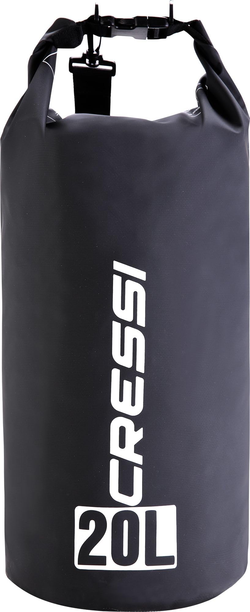 Cressi Unisex Adult Premium Waterproof Bags - Black, 20 Litre