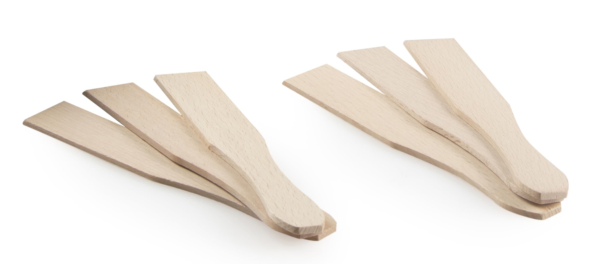 DOMO DO8717P Pancake Maker avec Design en Bois - Crepiere Electrique - Inclusive spatules en bois et louche - 6 P