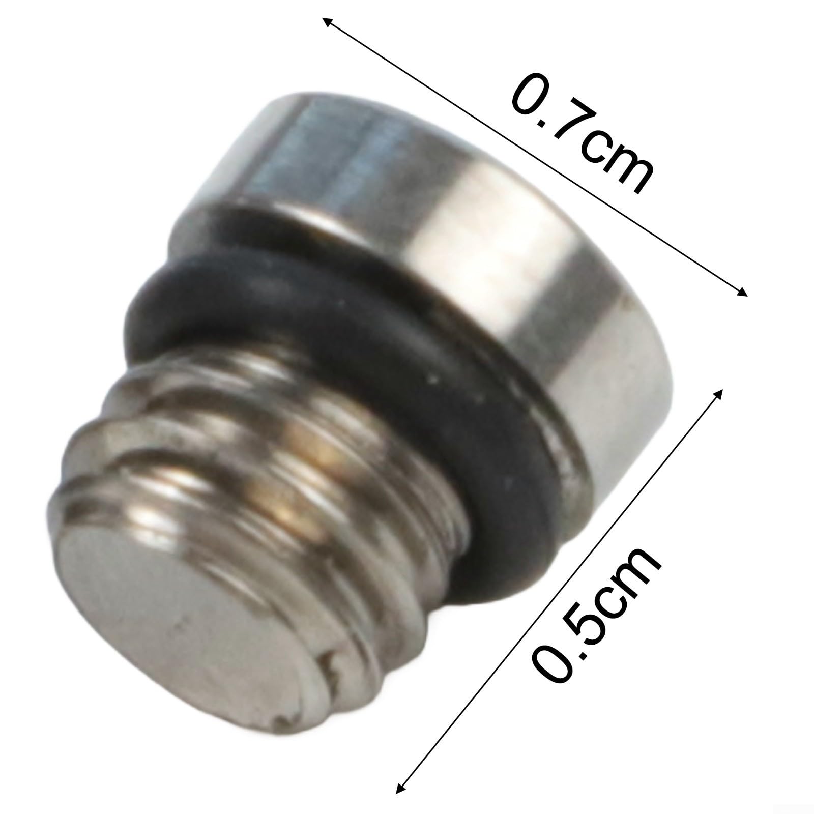 Viti di spurgo in metallo di alta qualità per sistemi frenanti Sram Guide e Code Brake con struttura resistente alla ruggine e trasmissione Torx K10 color argento