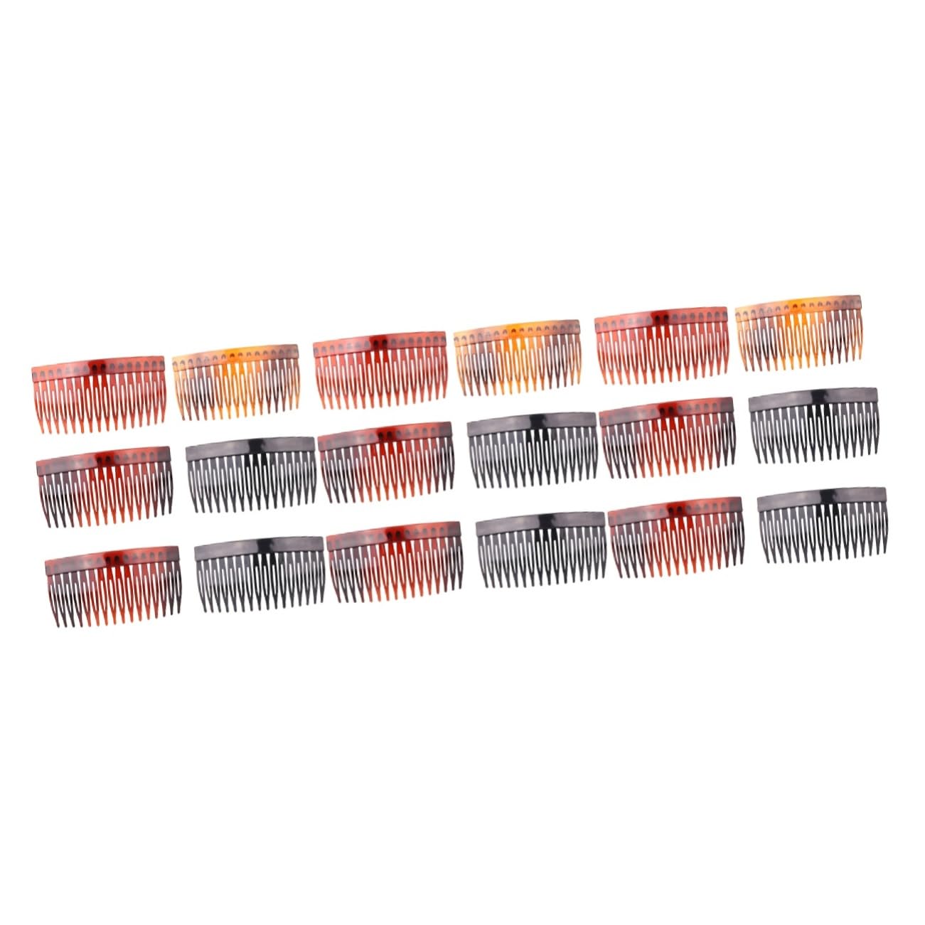 Didiseaon 60pcs Hair Accessories Women Girls Teeth Plastic Hair Side Comb Fringe Combs Detangler