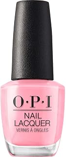 OPI Nail Lacquer Nail Polish | Sheer Light Nude Pink Crème Chip Resistant Nail Polish | Fast Drying, Streak Free