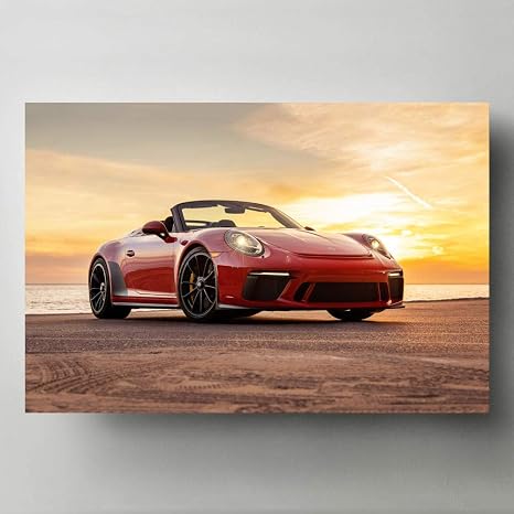 Amazon Co Jp ポルシェ911サンセットレッドスーパーカー壁紙プリント絵画ウォールアートポスターキャンバス用リビングルームの家の装飾 60x90cm フレームなし Diy 工具 ガーデン Amazon Co Jp ポルシェ911サンセットレッドスーパーカー壁紙プリント絵画ウォールアートポスターキャンバス用リビングルームの家の装飾 60x90cm フレームなし Diy 工具 ガーデン