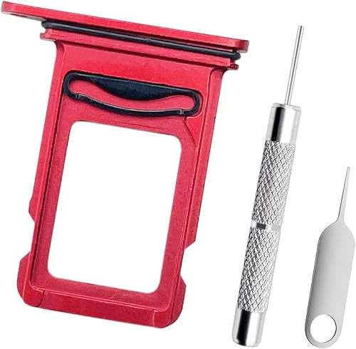 Miniatura 8 de Soporte para bandeja de ranura para tarjeta SIM de repuesto compatible con iPhone 11 2019, 6.1 pulgadas, 1 soporte para bandeja de tarjeta SIM con