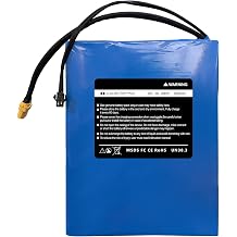 36V 8Ah Electric Scooter Battery Compatible for Phantomgogo R1 Electric Scooters 36V Electric Scooter Replacement Battery 288Wh Li-ion Power Batteries, Size 7.68 * 5.2 * 1.50 in